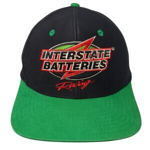 Interstate Batteries Racing Snapback Hat Multicolor One Size Flat Brim